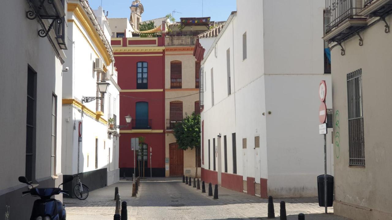 Ferienwohnung Precioso Apartamento Con Terraza Compartida Sevilla Exterior foto